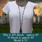 Good Luck Mala with Green Jade