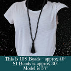 Sacred Shield Black Tourmaline Mala