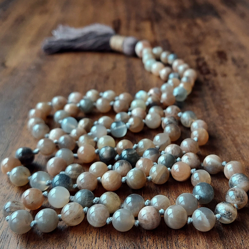 Inner Light Sunstone Mala