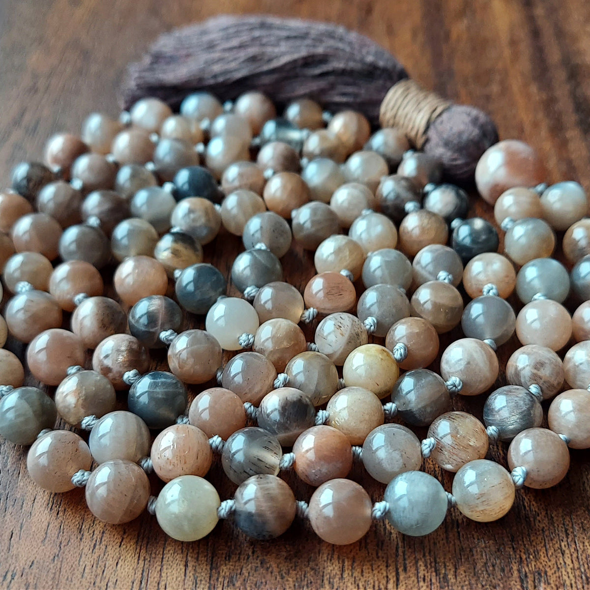 Inner Light Sunstone Mala