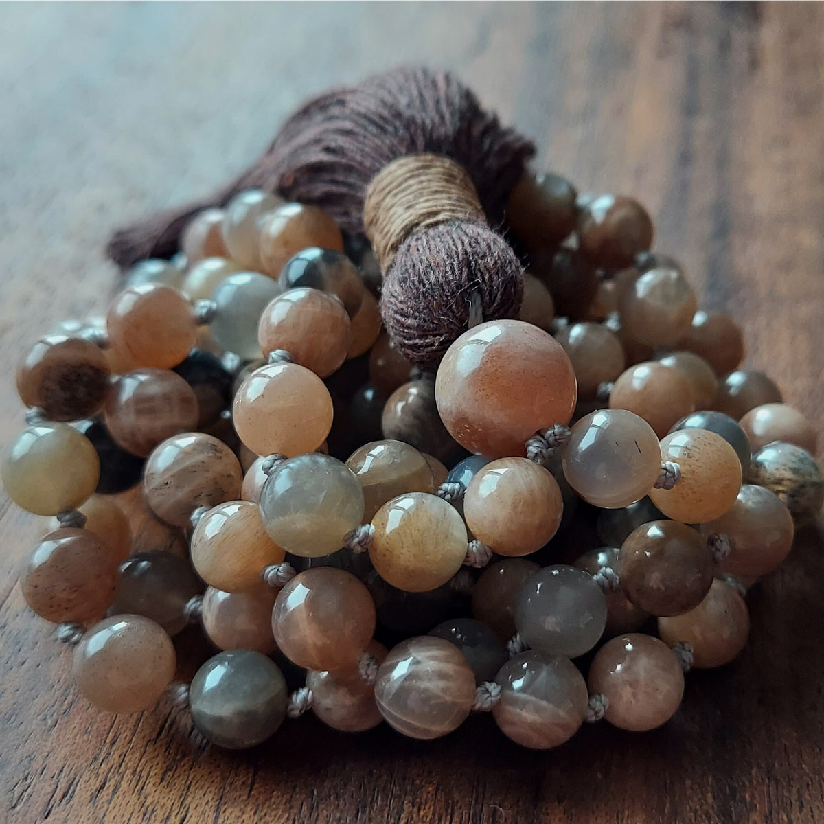 Inner Light Sunstone Mala