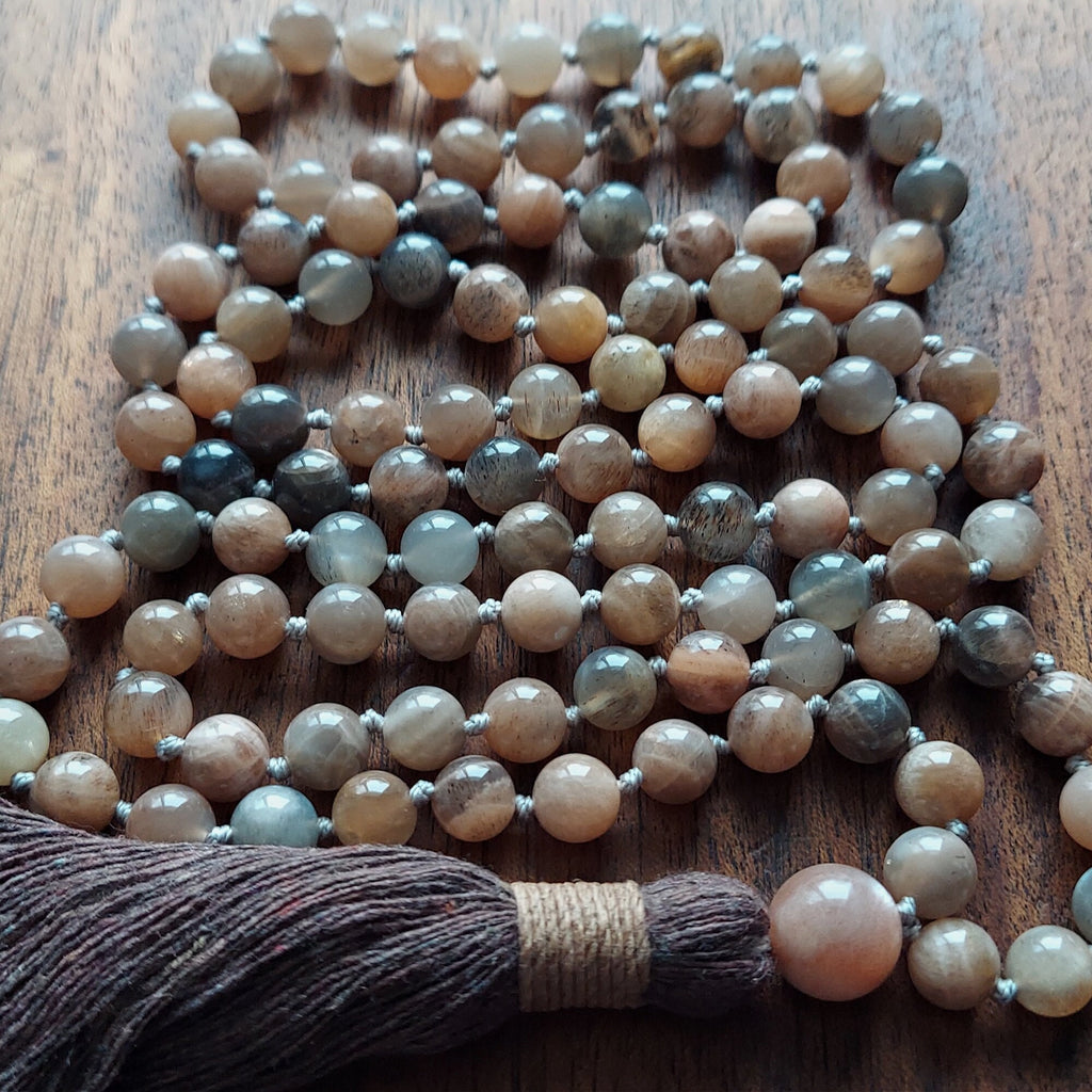 Inner Light Sunstone Mala