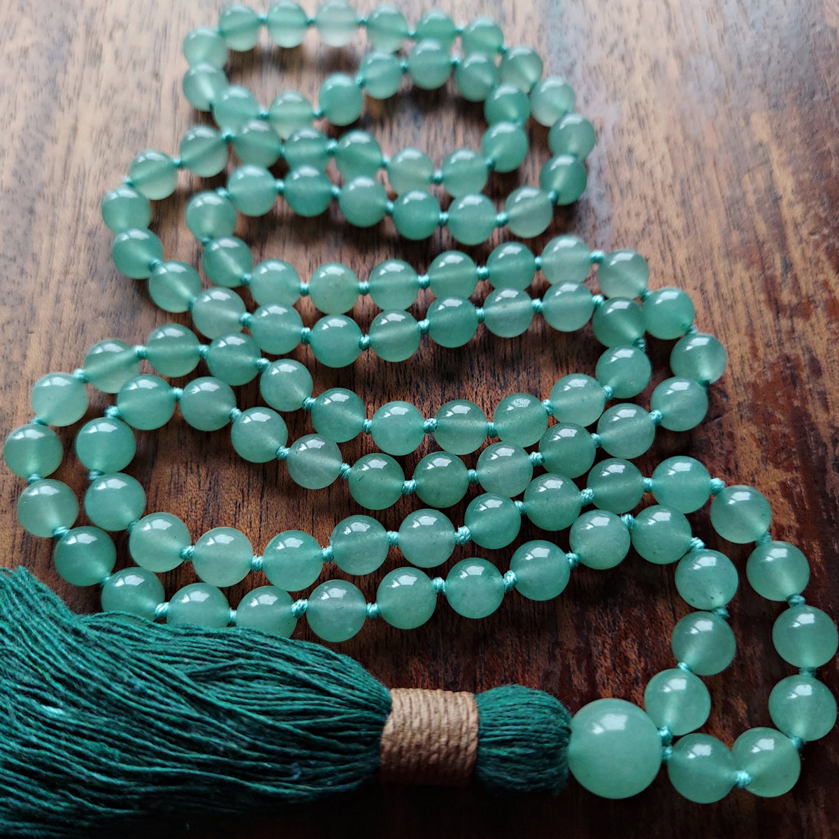 Aventurine Healing Mala