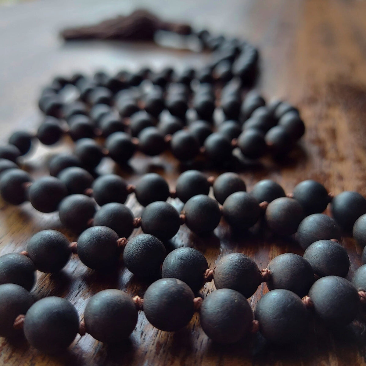 Ebony Wood Meditation Mala