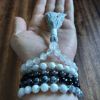 Full Moon Magick Mala with Selenite and Moonstone