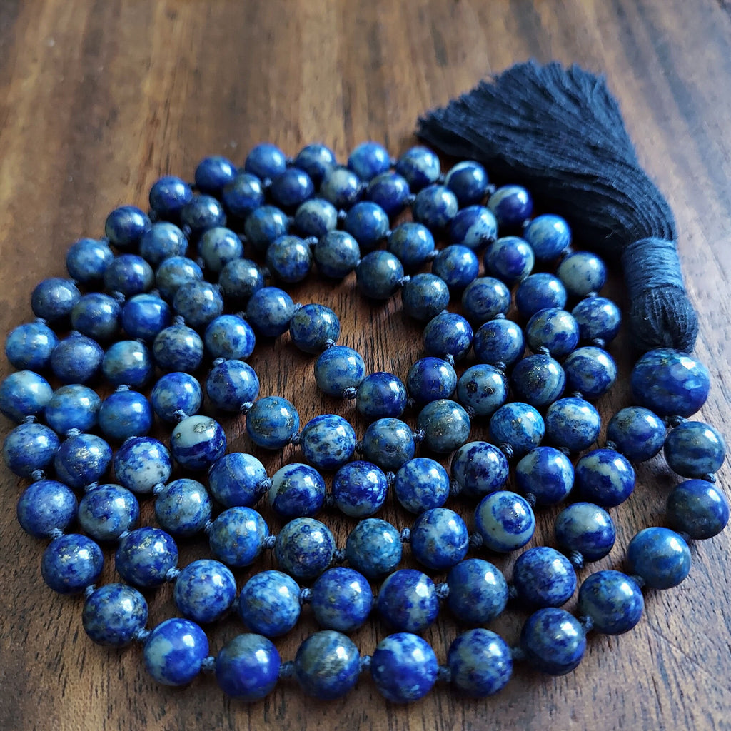 Ancient Wisdom Lapis Lazuli Mala