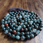 Primal Healing Mala with Bloodstone