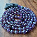Violet Dream Amethyst Mala