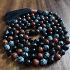 Obsidian Shield Mala