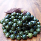 Good Luck Mala with Green Jade