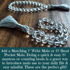 Turquoise and Tiger's Eye Yoga Mala