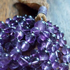 Light Spirit Amethyst Mala with 6mm Beads
