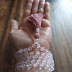 Heart of Light Rose Quartz Mala