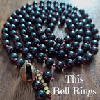 Dragon’s Call Mala with Dark Garnet