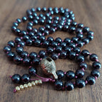 Dragon’s Call Mala with Dark Garnet