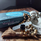 Stone Circle Pocket Mala with Picture Jasper