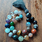 Rainbow Dragon Pocket Mala with 27 Chakra Stones