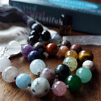 Rainbow Dragon Pocket Mala with 27 Chakra Stones