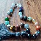 Rainbow Dragon Pocket Mala with 27 Chakra Stones