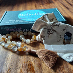 Golden Light Pocket Mala with Golden Healer Quartz