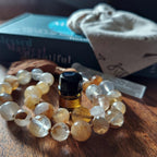 Golden Light Pocket Mala with Golden Healer Quartz