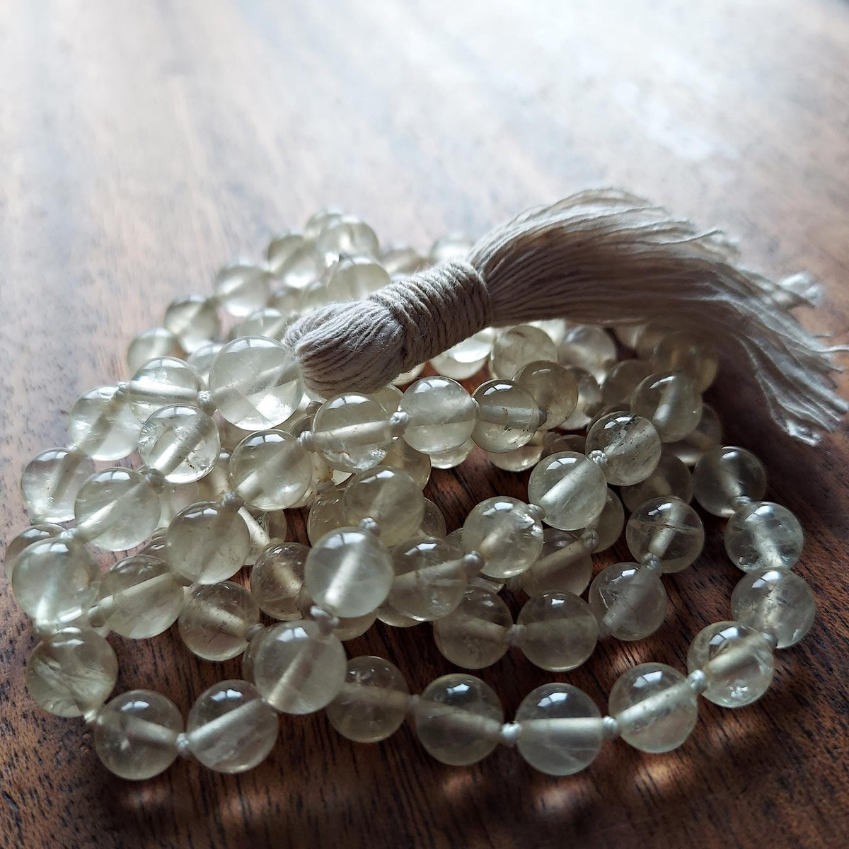 Bright Light Mala with Lemon Quartz
