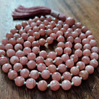 Awakened Heart Rhodochrosite Mala