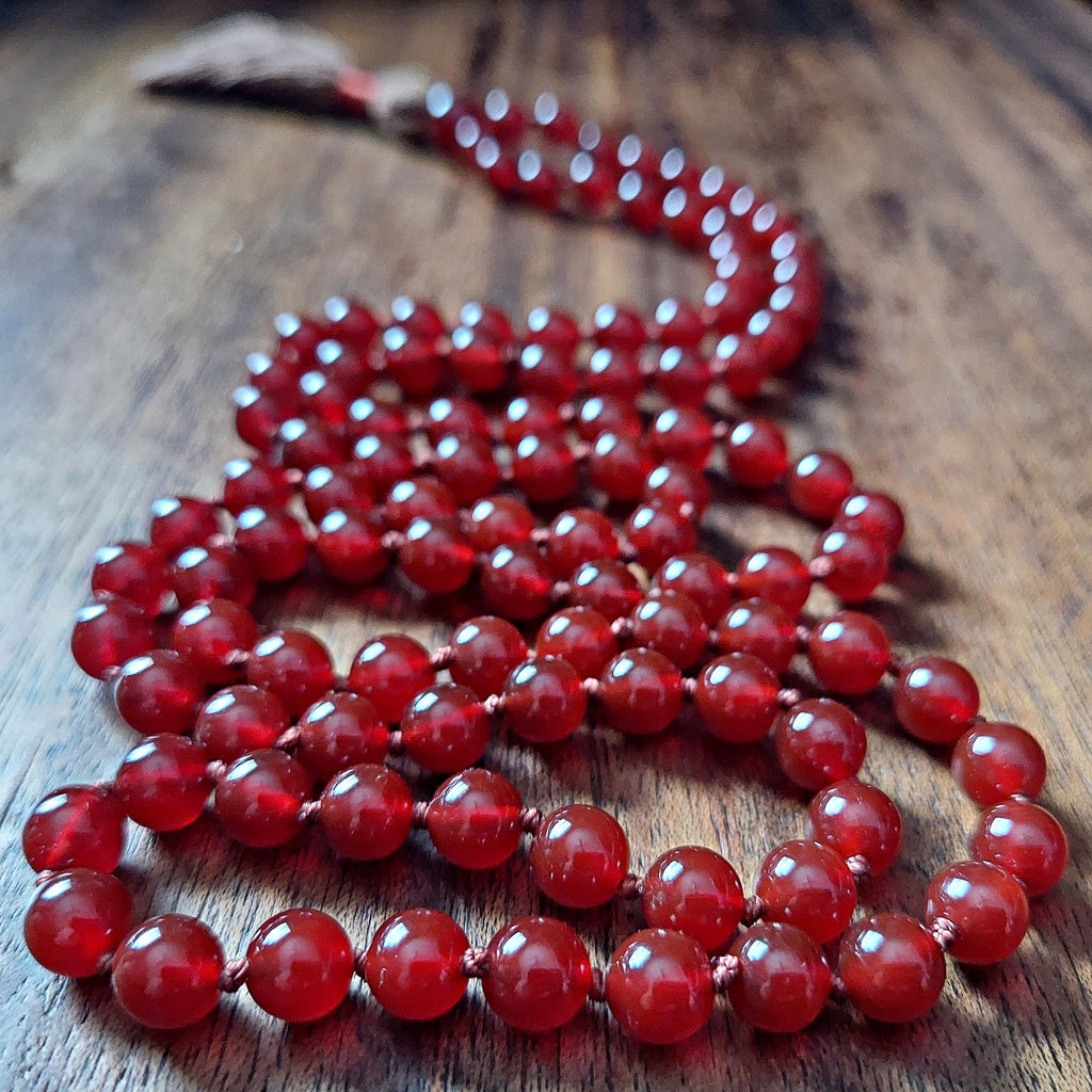 Ember of Vitality Mala with Carnelian