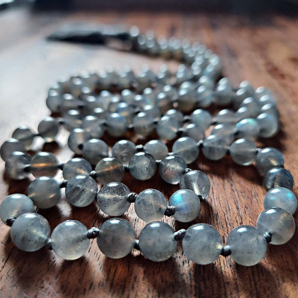 Veil of Light Mala with Labradorite