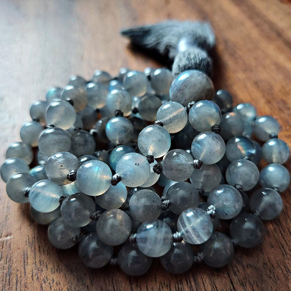 Veil of Light Mala with Labradorite