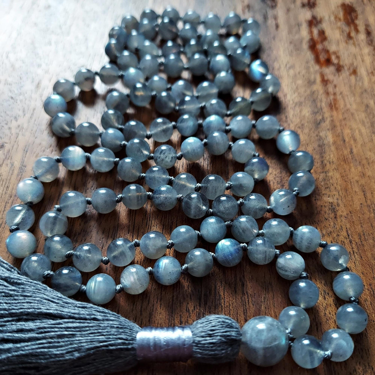 Veil of Light Mala with Labradorite