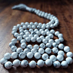 Quiet Mind Howlite Mala