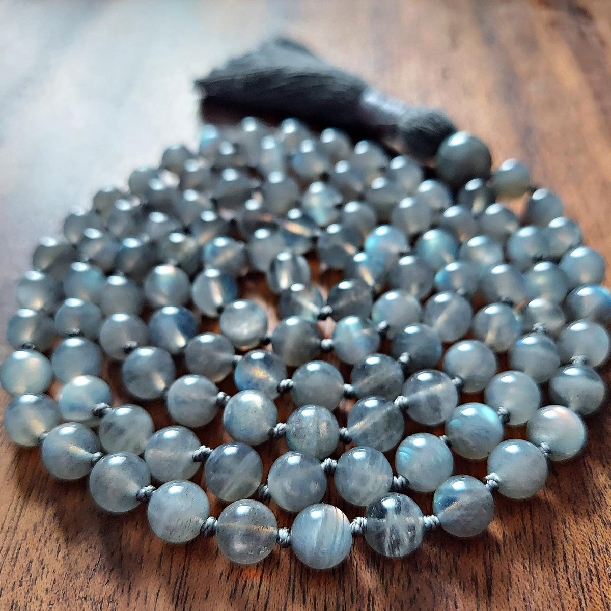 Veil of Light Mala with Labradorite