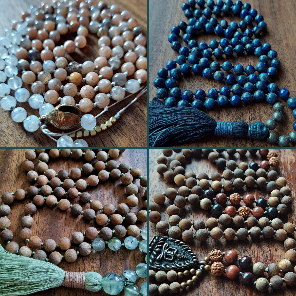 Mala Bead Necklace Restringing & Blessing
