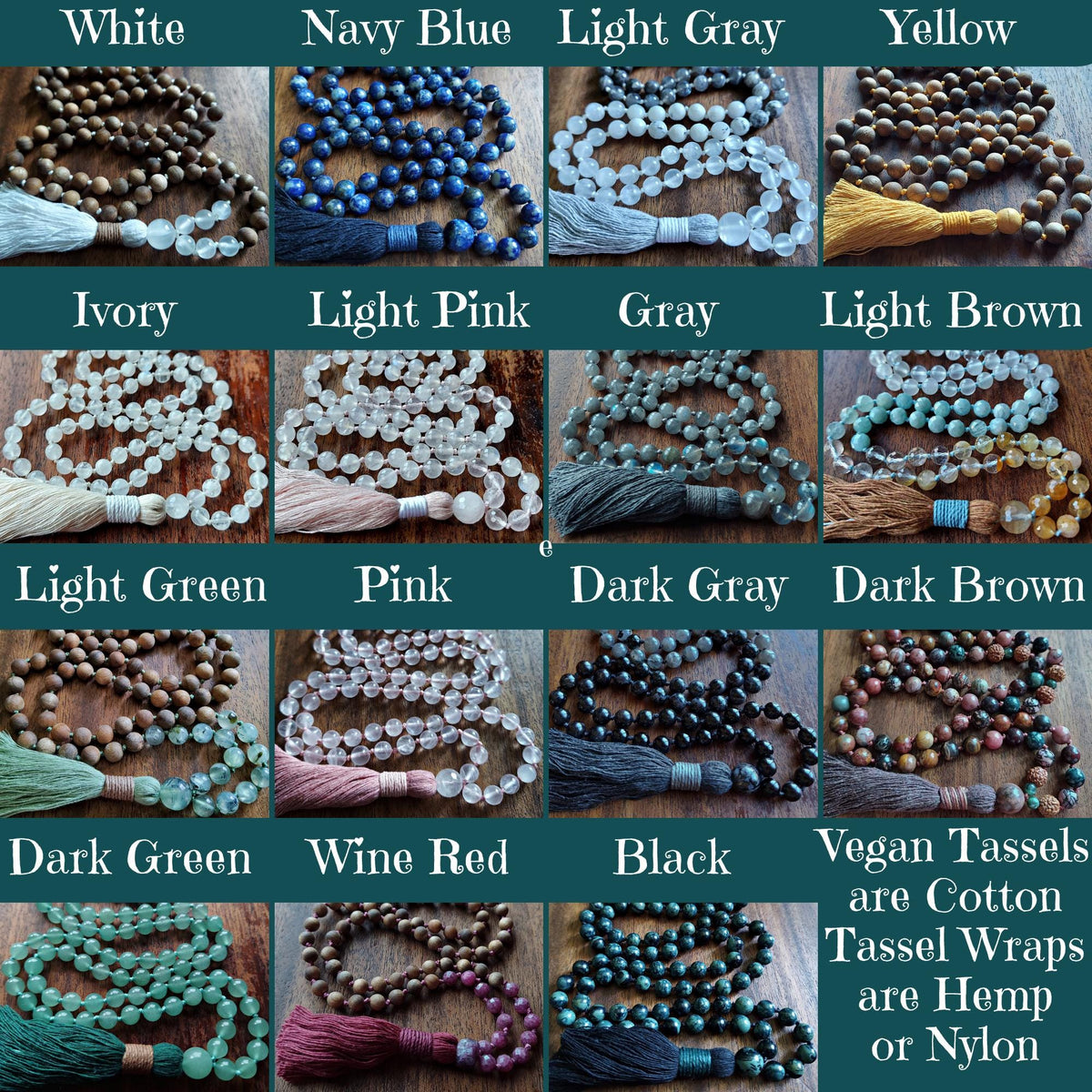 Mala Bead Necklace Restringing & Blessing