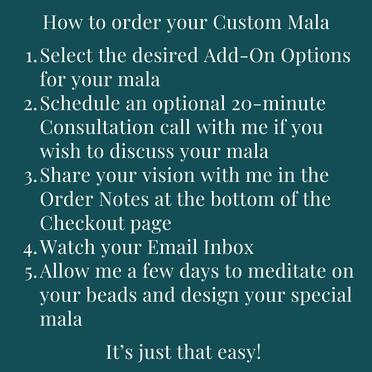 Soul Signature Mala - Co-Created Custom Malas