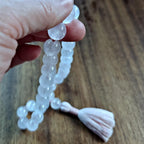 Love and Light Pocket Mala with Rose Quartz