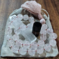 Love and Light Pocket Mala with Rose Quartz