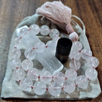 Love and Light Pocket Mala with Rose Quartz
