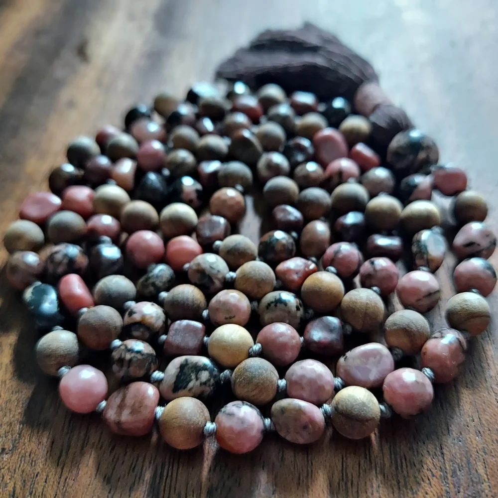 RHODONITE LOVE MALA