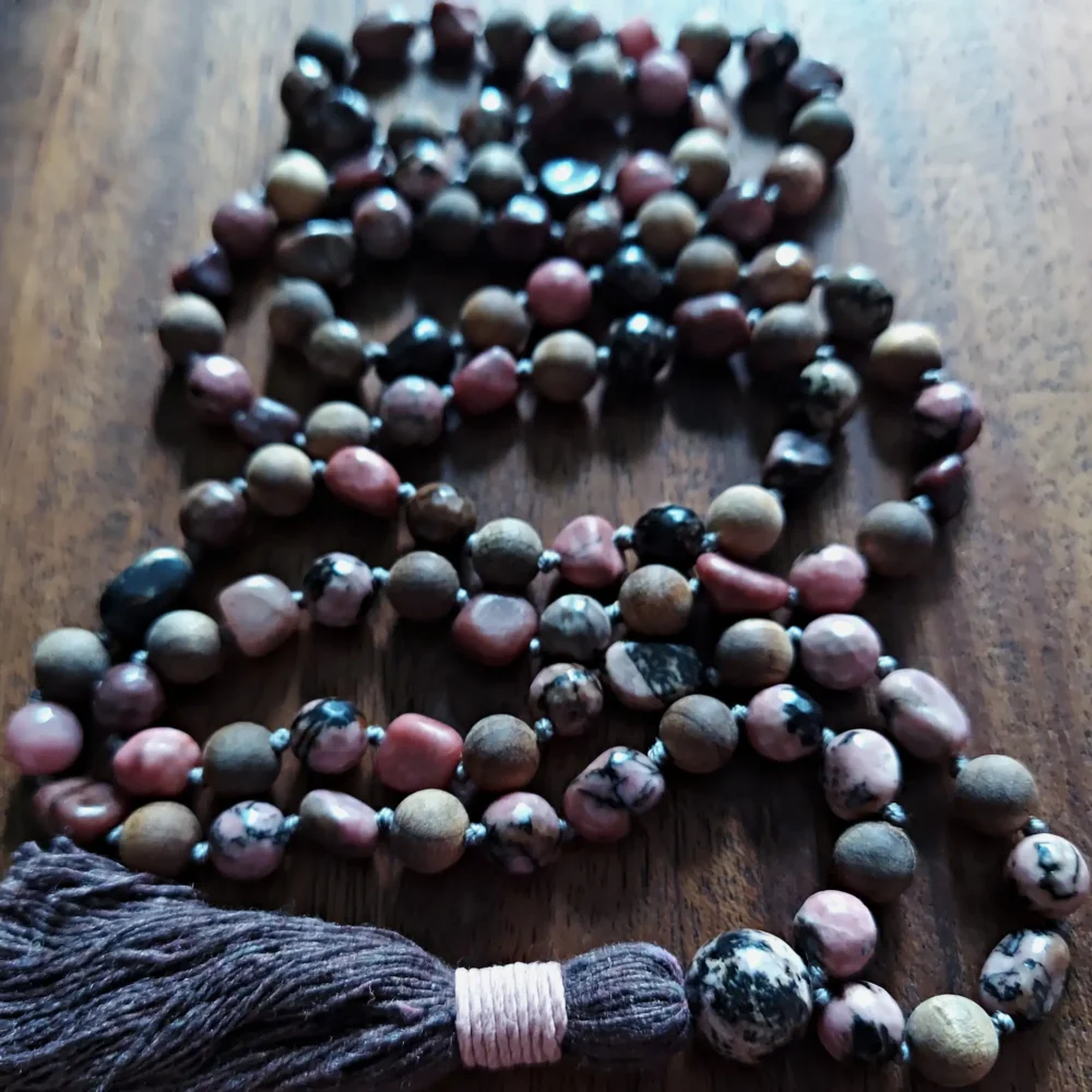 RHODONITE LOVE MALA - Image 6