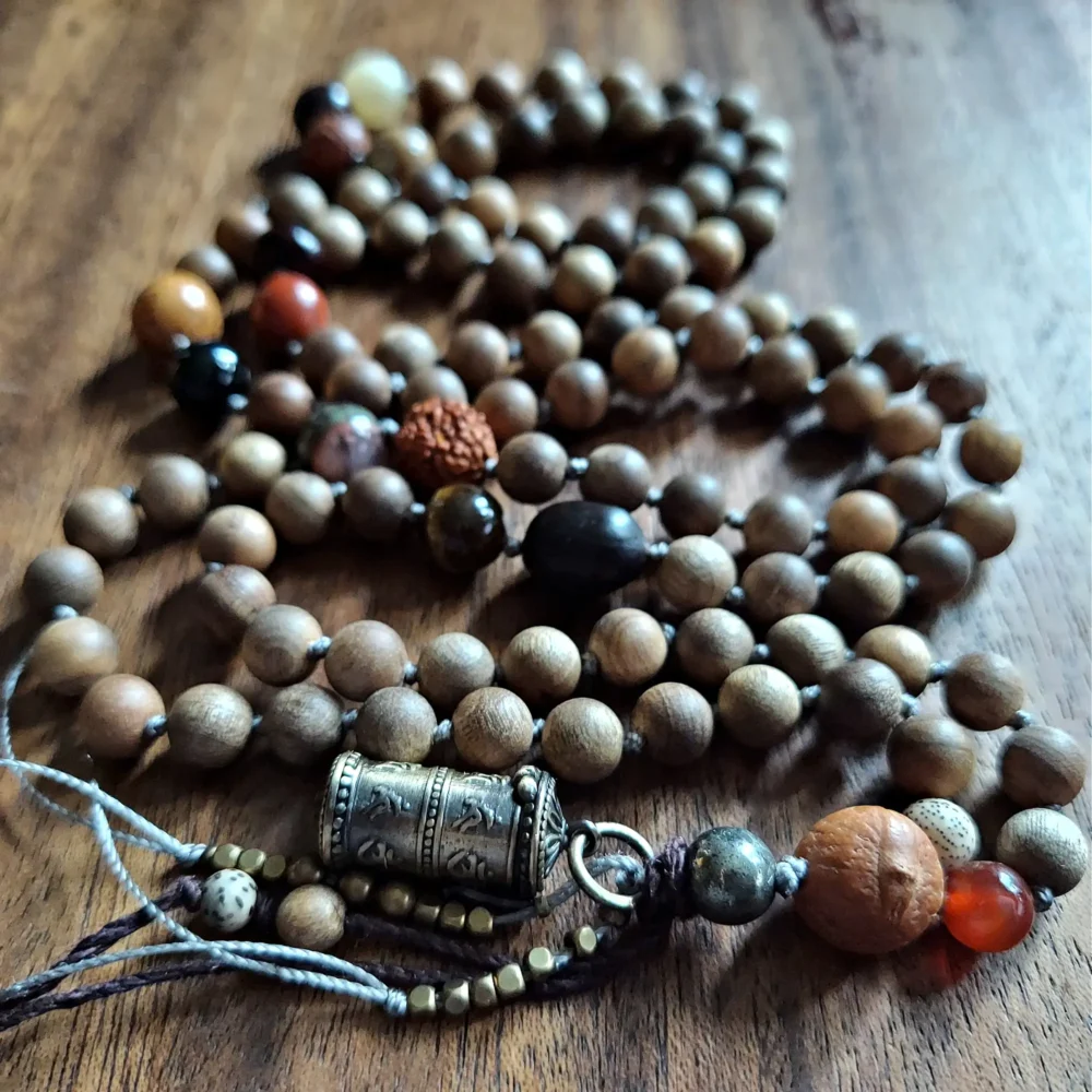 SANDALWOOD PRAYER MALA