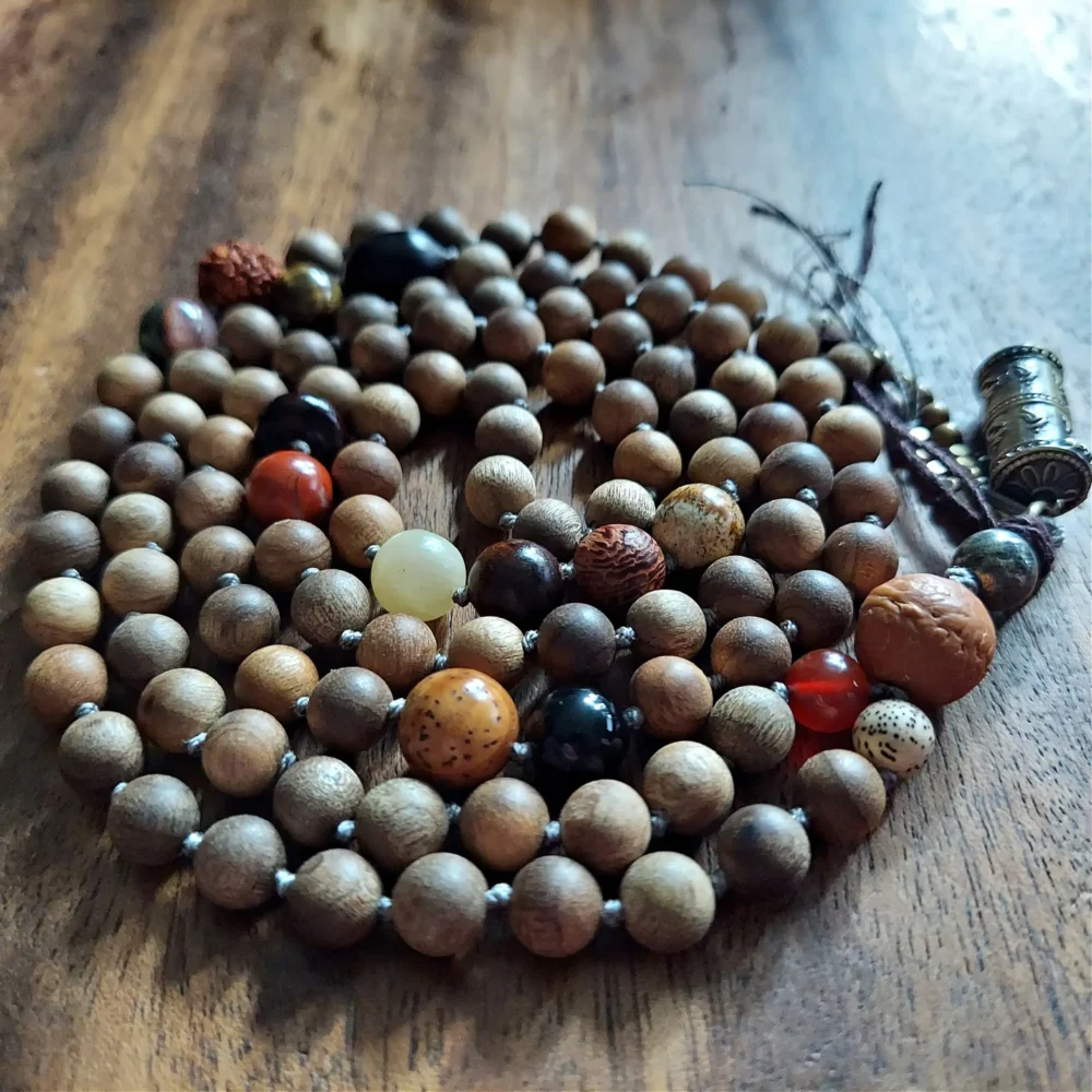 SANDALWOOD PRAYER MALA - Image 3