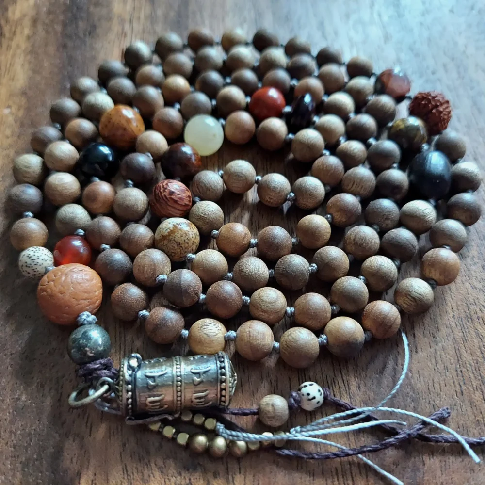 SANDALWOOD PRAYER MALA - Image 6