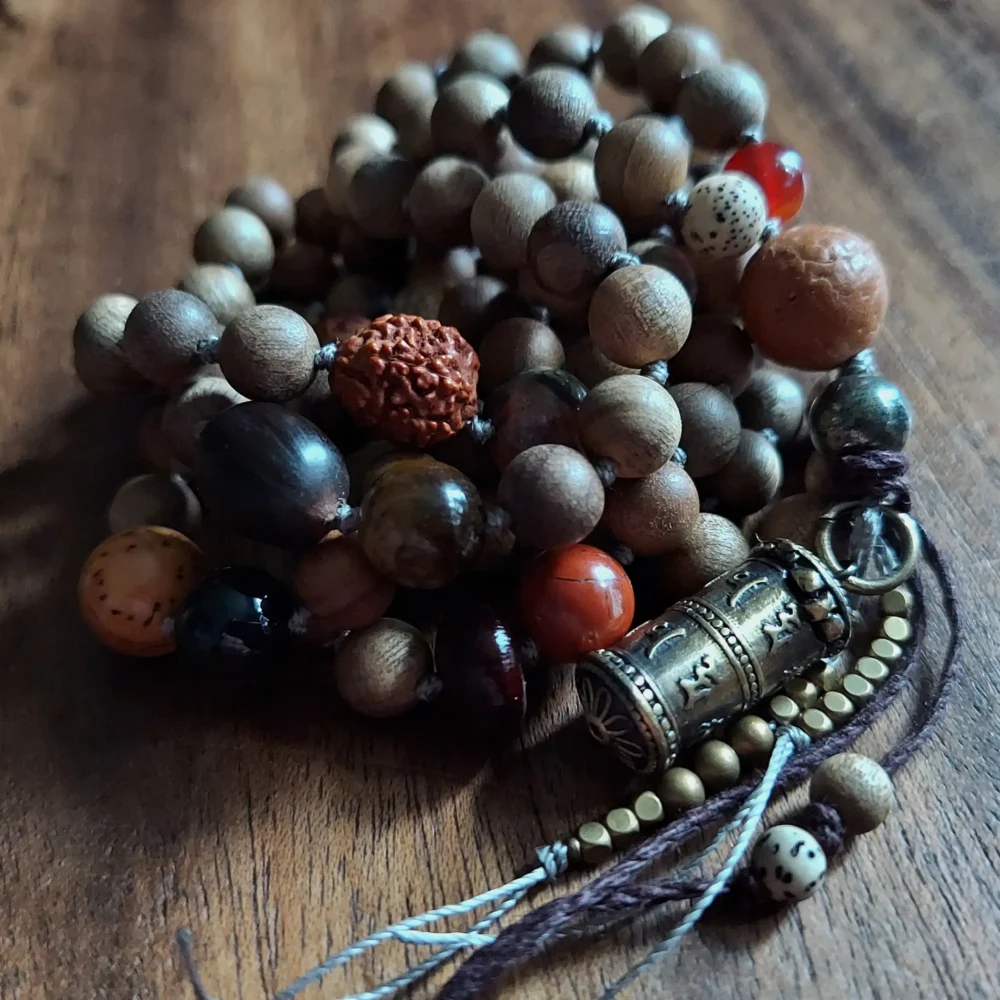 SANDALWOOD PRAYER MALA - Image 8