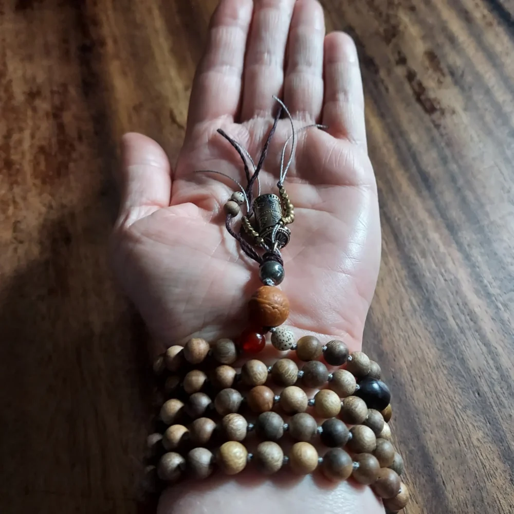 SANDALWOOD PRAYER MALA - Image 4