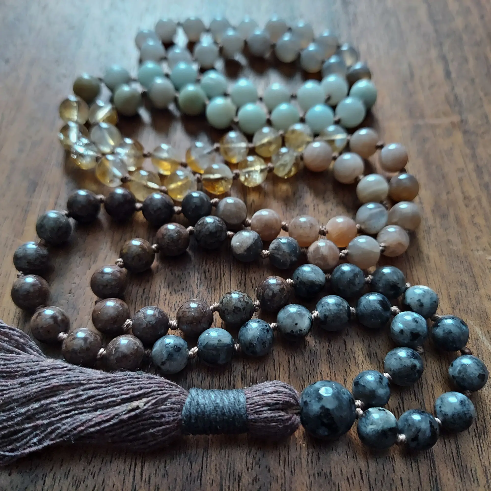 STONE AND SPIRIT CHAKRA MALA