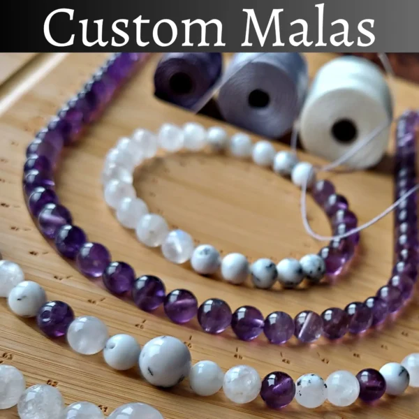Custom Mala Beads Co-Created Soulprint Mala