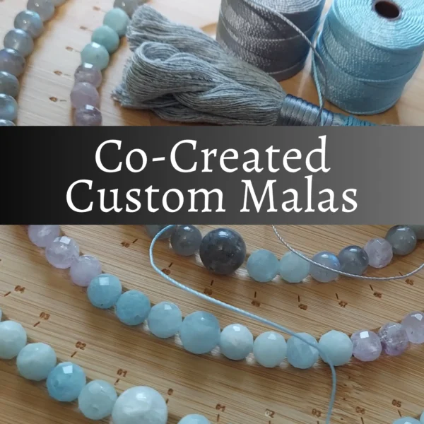 Custom Mala Beads Co-Created Soulprint Mala